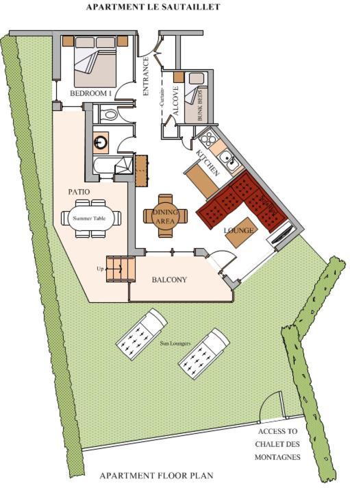 Simply Morzine - Apartment Le Sautaillet ภายนอก รูปภาพ